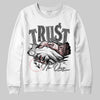 Harris Tweed x Wmns Dunk Low 'Black Phantom' DopeSkill Sweatshirt Trust No One Graphic Streetwear - White