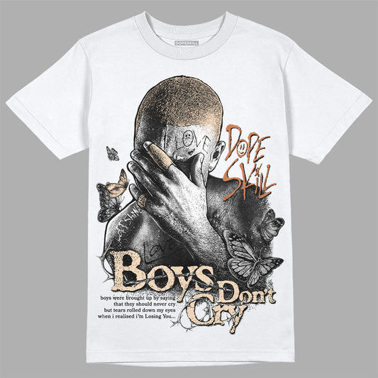 Jordan 3 Craft “Ivory”  DopeSkill T-Shirt Boys Don't Cry Graphic Streetwear - White 
