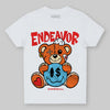Orange, Black and White Sneakers DopeSkill Toddler Kids T-shirt Endeavor Graphic Streetwear - WHite