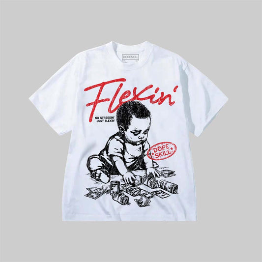 Flexin' DopeSkill Premium T-shirt Streetwear - White