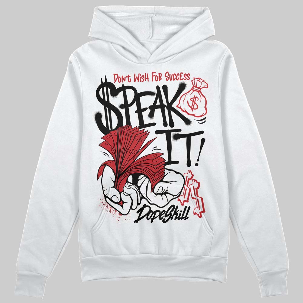 Jordan 14 Golf “Last Shot” DopeSkill Hoodie Sweatshirt Speak It Graphic Streetwear - White