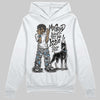 Black and White Sneakers DopeSkill Hoodie Sweatshirt My Grind Won't Let Me Lose Graphic Streetwear - White