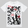 Black and White Sneakers DopeSkill T-Shirt Built Different Graphic Streetwear - White