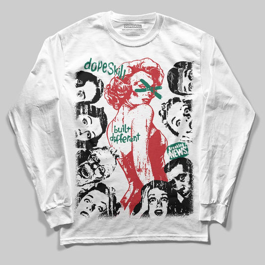 Jordan 3 Mexico 'El Vuelo' DopeSkill T-Shirt Long Sleeve T-Shirt Built Different Graphic Streetwear - White