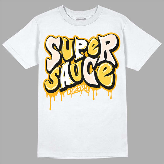Jordan 4 "Sail" DopeSkill T-Shirt Super Sauce Graphic Streetwear - White 