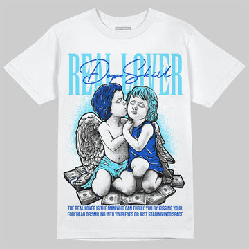 Dunk Low Argon DopeSkill T-Shirt Real Lover Graphic Streetwear - White