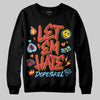 Red Sneakers DopeSkill Sweatshirt Let 'em Hate Graphic Streetwear - black