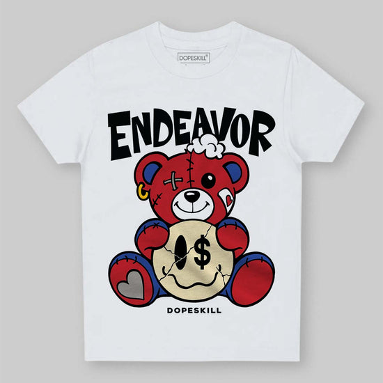 Jordan 4 “Rare Air” DopeSkill Toddler Kids T-shirt Endeavor Graphic Streetwear - White