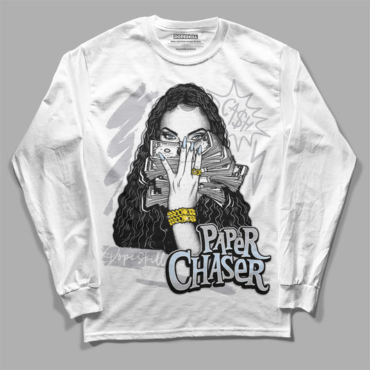 Jordan 11 Retro Low Cement Grey DopeSkill Long Sleeve T-Shirt NPC Graphic Streetwear - White