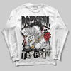 Nigel Sylvester x Jordan 1 Low OG “Nitro” DopeSkill Long Sleeve T-Shirt Sorry I've Been Trappin Graphic Streetwear - White