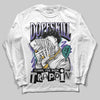 Jordan 5 OG “Grape” DopeSkill Long Sleeve T-Shirt Sorry I've Been Trappin Graphic Streetwear - White