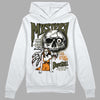 Jordan 5 "Olive" DopeSkill Hoodie Sweatshirt Mystery Ghostly Grasp Graphic Streetwear - White