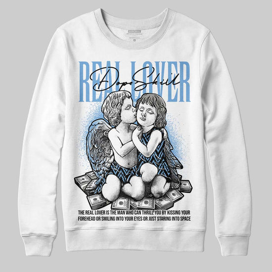 Jordan 12 Retro 'Melo' DopeSkill Sweatshirt Real Lover Graphic Streetwear - White