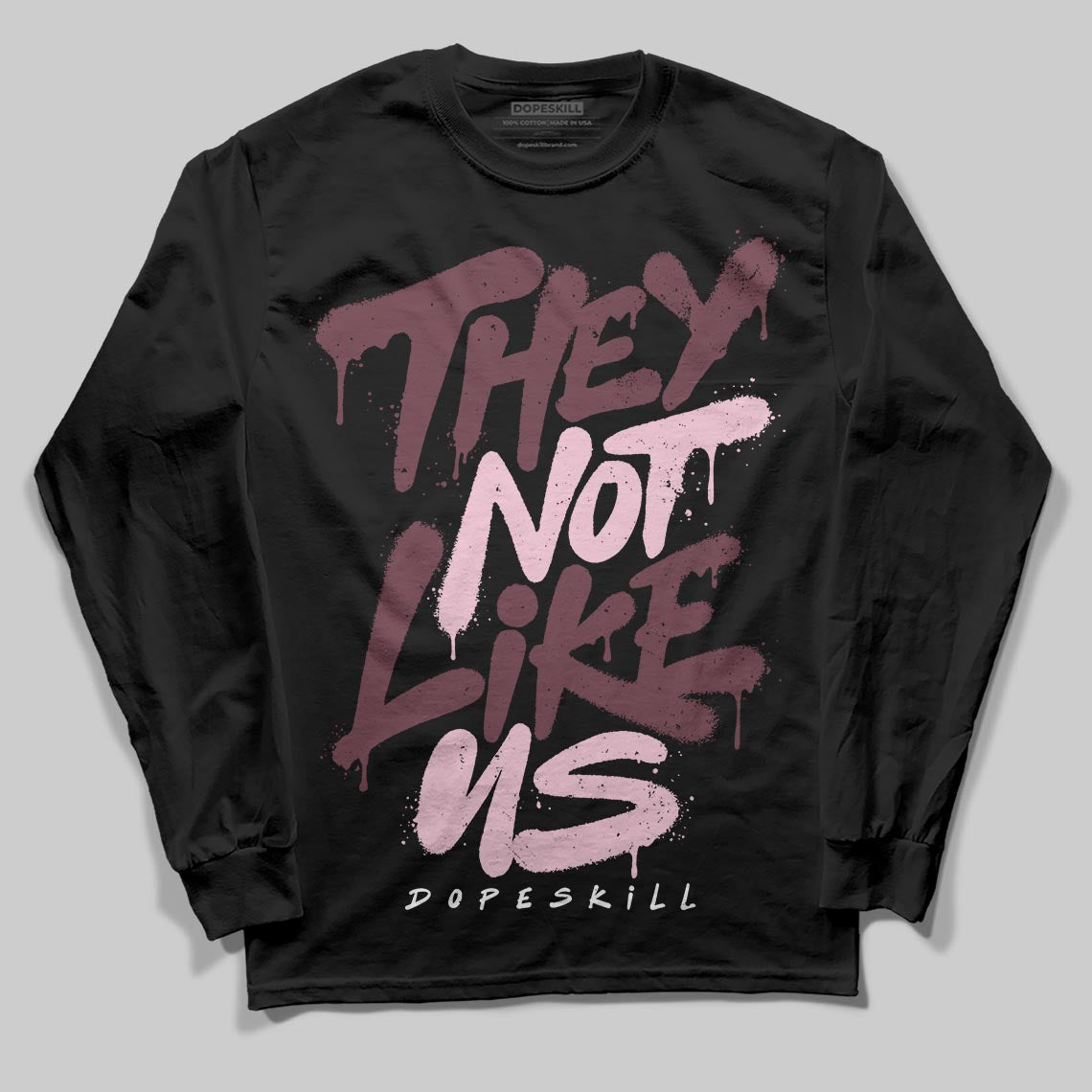 Asics Gel-Cumulus 16 "Port Royal" DopeSkill Long Sleeve T-Shirt They Not Like Us Graphic Streetwear - Black