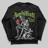Neon Green Sneakers DopeSkill Long Sleeve T-Shirt Ambition Graphic Streetwear - black