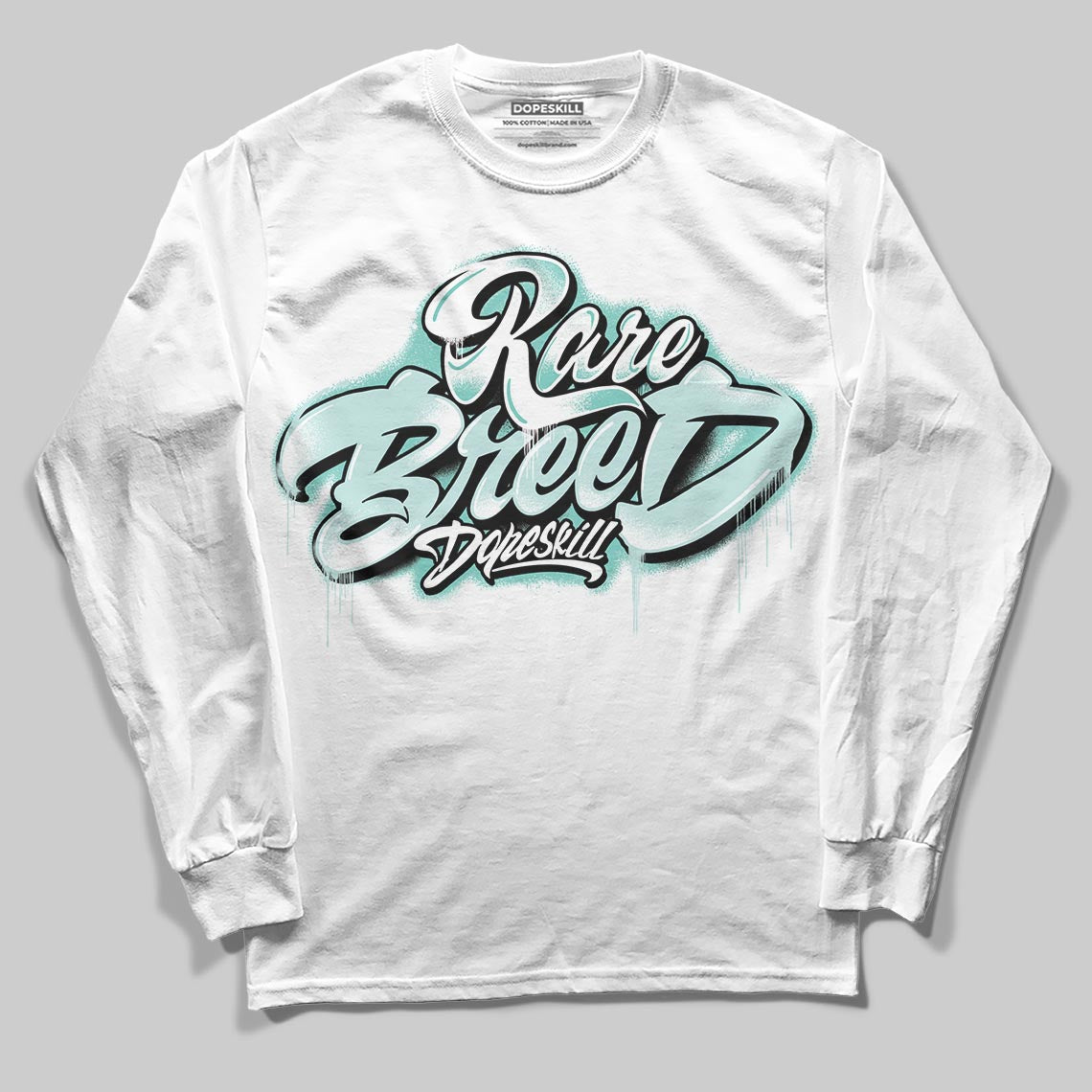 Jordan 11 Low "Igloo" DopeSkill Long Sleeve T-Shirt Rare Breed Type Graphic Streetwear - White