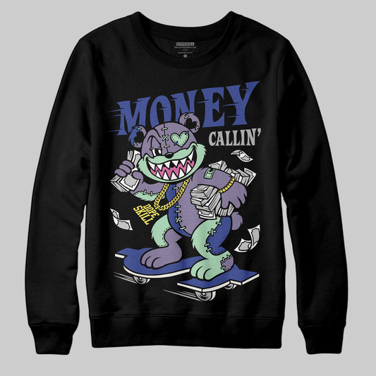 Jordan 1 Retro Low OG Zion Williamson Voodoo Alternate DopeSkill Sweatshirt Money Callin' Graphic Streetwear - Black