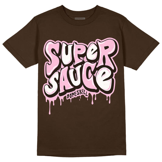 Jordan 11 Retro Neapolitan DopeSkill Velvet Brown T-shirt Super Sauce Graphic Streetwear