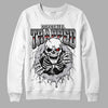 Grey Sneakers DopeSkill Sweatshirt Trapped Halloween Graphic Streetwear - White
