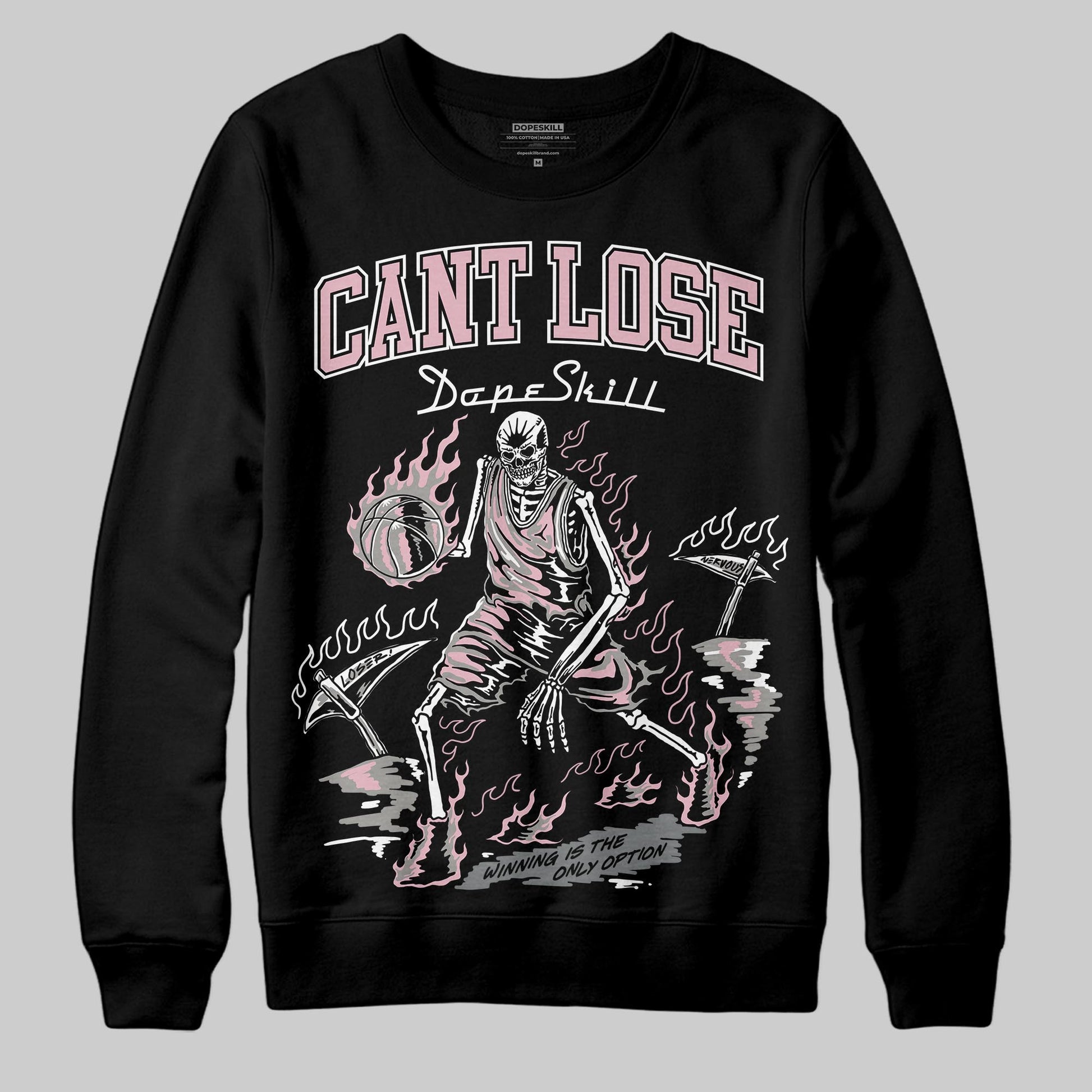 Air Max 95 OG “Pink Foam” DopeSkill Sweatshirt Cant Lose Graphic Streetwear - Black
