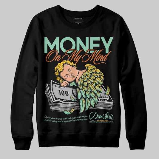 SB Dunk Low Rodeo Tourmaline DopeSkill Sweatshirt MOMM Graphic Streetwear - Black