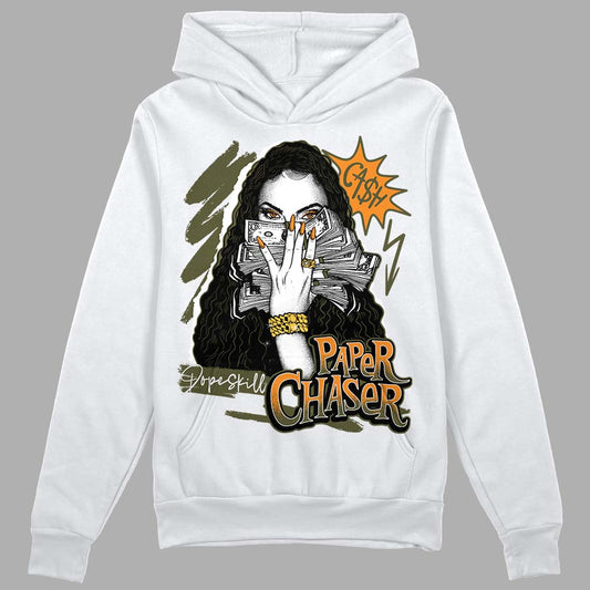 Jordan 5 "Olive" DopeSkill Hoodie Sweatshirt NPC Graphic Streetwear - White