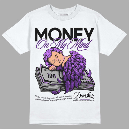 Jordan 12 “Field Purple” DopeSkill T-Shirt MOMM Graphic Streetwear - White