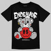 Black and White Sneakers DopeSkill T-Shirt Endeavor Graphic Streetwear - Black