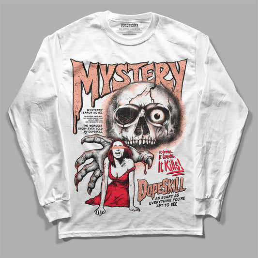 DJ Khaled x Jordan 5 Retro ‘Crimson Bliss’ DopeSkill Long Sleeve T-Shirt Mystery Ghostly Grasp Graphic Streetwear - White