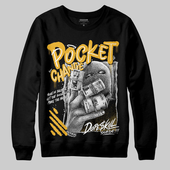 Jordan 5 'Tokyo' DopeSkill Sweatshirt Pocket Change Graphic Streetwear - Black