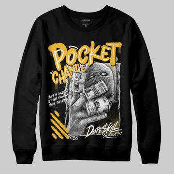 Jordan 5 'Tokyo' DopeSkill Sweatshirt Pocket Change Graphic Streetwear - Black