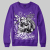 PURPLE Sneakers DopeSkill Sweatshirt Drip Season Graphic Streetwear - Purple