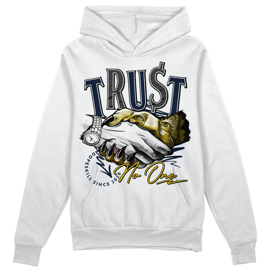 Dunk Low Vintage “Michigan” DopeSkill Hoodie Sweatshirt Trust No One Graphic Streetwear - WHite