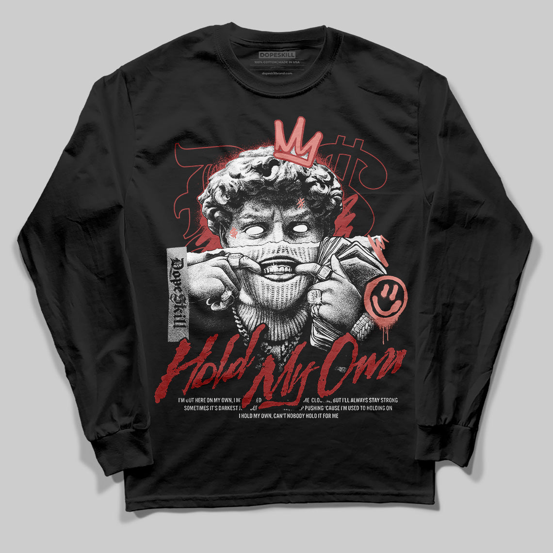 Jordan 13 “Dune Red” DopeSkill Long Sleeve T-Shirt In My Way Graphic Streetwear - Black