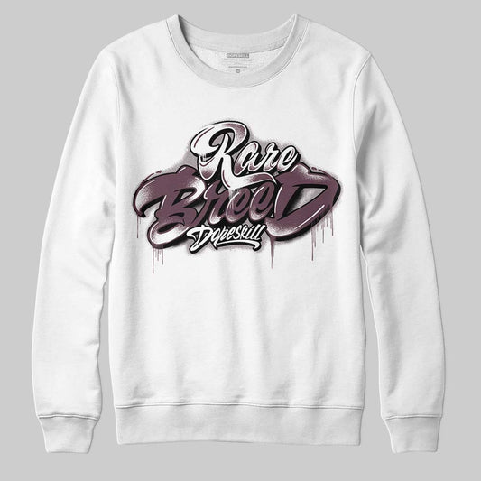 A Ma Maniére x Air Jordan 5 “Violet Ore” DopeSkill Sweatshirt Rare Breed Type Graphic Streetwear - White