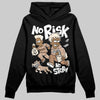 Jordan 4 Retro Cozy Girl DopeSkill Hoodie Sweatshirt No Risk No Story Graphic Streetwear - Black