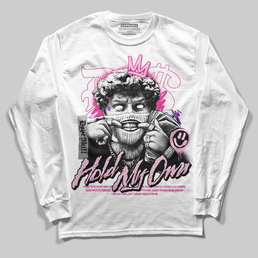 Pink Sneakers DopeSkill Long Sleeve T-Shirt In My Way Graphic Streetwear - White