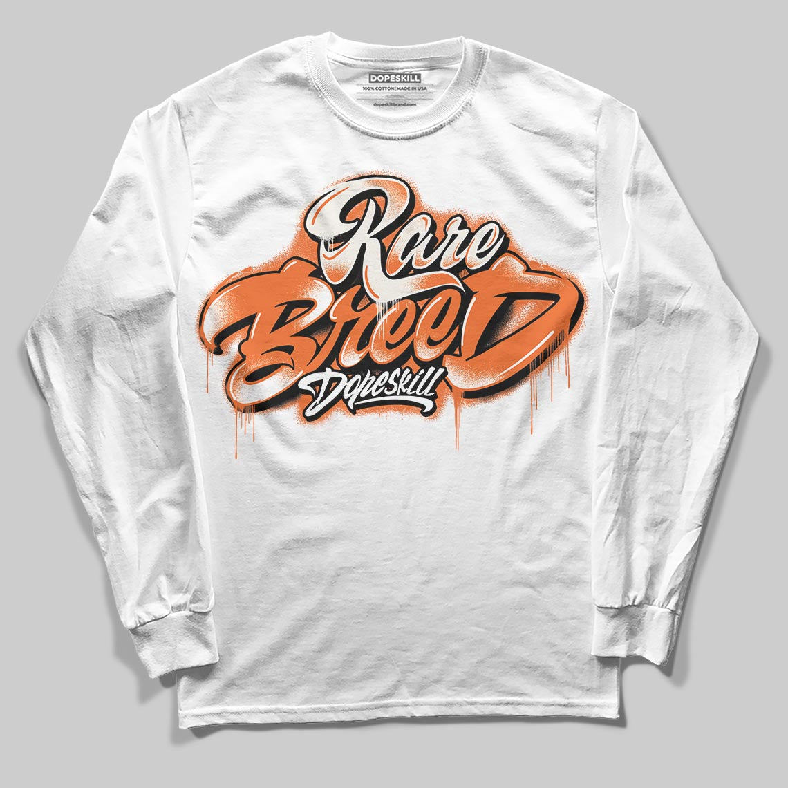 Jordan 1 Retro High OG Shattered Backboard (2025) DopeSkill Long Sleeve T-Shirt Rare Breed Type Graphic Streetwear - White