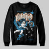Jordan 1 High OG “UNC” Reimagined DopeSkill Sweatshirt Nevermind Graphic Streetwear - Black