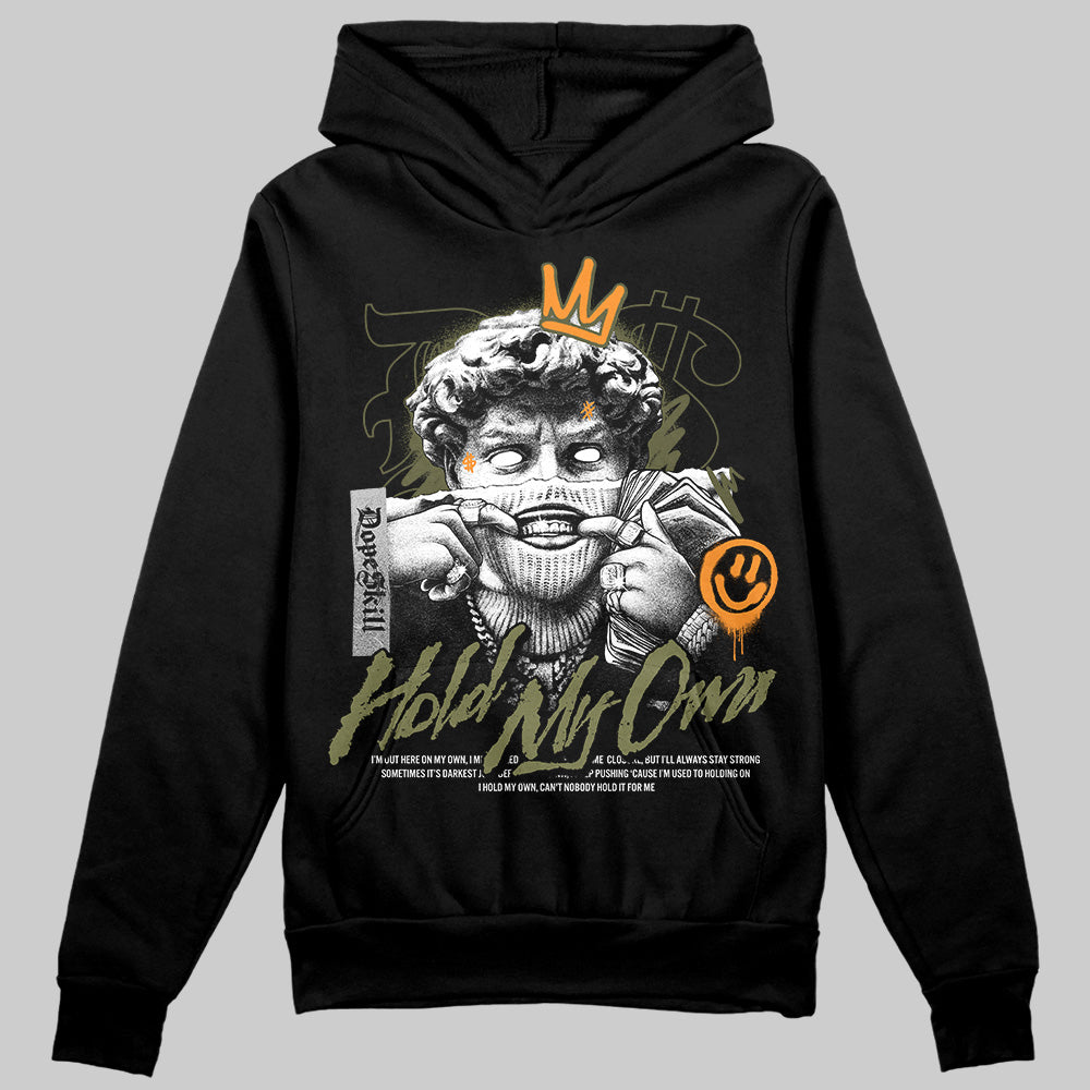 Olive Sneakers DopeSkill Hoodie Sweatshirt In My Way Graphic Streetwear - Black