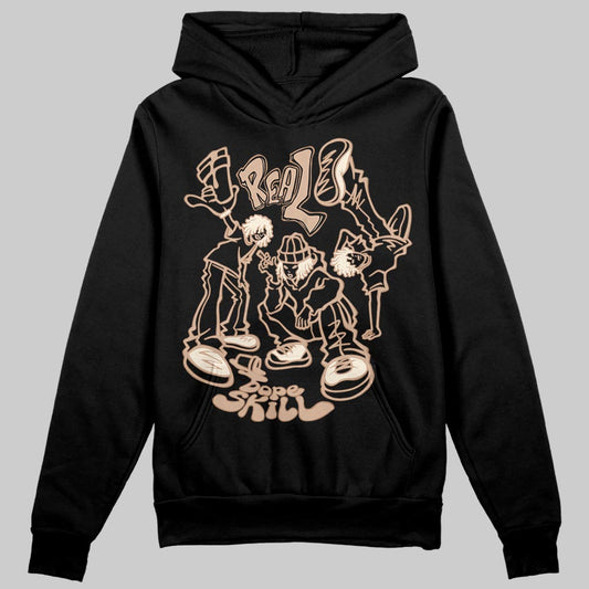 Jordan 4 Retro Cozy Girl DopeSkill Hoodie Sweatshirt Real Y2K Players Graphic Streetwear - Black