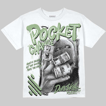 Jordan 4 Retro “Seafoam” DopeSkill Oversize Print T-Shirt Pocket Change Graphic Streetwear