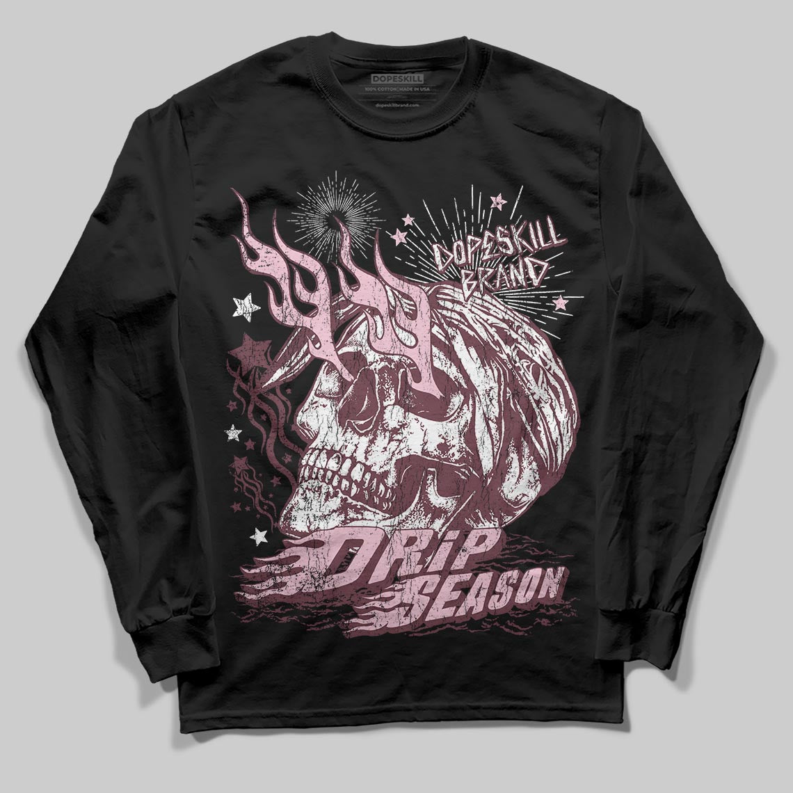 Asics Gel-Cumulus 16 "Port Royal" DopeSkill Long Sleeve T-Shirt Drip Season Graphic Streetwear - Black
