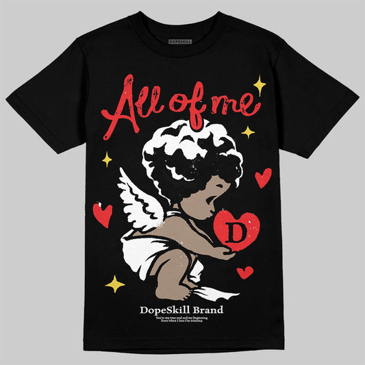Black and White Sneakers DopeSkill T-Shirt All Of Me Graphic Streetwear - Black