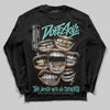 Jordan 11 Low "Igloo" DopeSkill Long Sleeve T-Shirt The Mouth With No Droughts Graphic Streetwear - Black