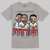 Grey Sneakers DopeSkill T-Shirt First Sunday Graphic Streetwear - Gravel