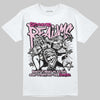 Dunk Low GS 'Triple Pink' DopeSkill T-Shirt Distorted Realms Graphic Streetwear - White