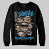 Jordan 1 High OG “UNC” Reimagined DopeSkill Sweatshirt The Mouth With No Droughts Graphic Streetwear - Black