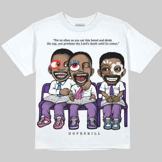 PURPLE Sneakers DopeSkill Oversize Print T-Shirt First Sunday Graphic Streetwear