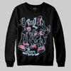 Jordan 3 GS “Cobalt Bliss” DopeSkill Sweatshirt Real Y2K Players Graphic Streetwear - Black